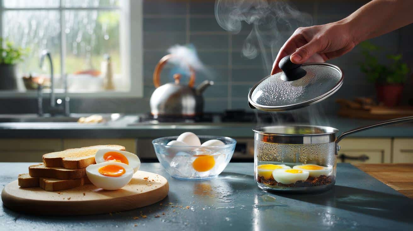 Ditch the saucepan for boiled eggs as a better method gives perfect yolks every time