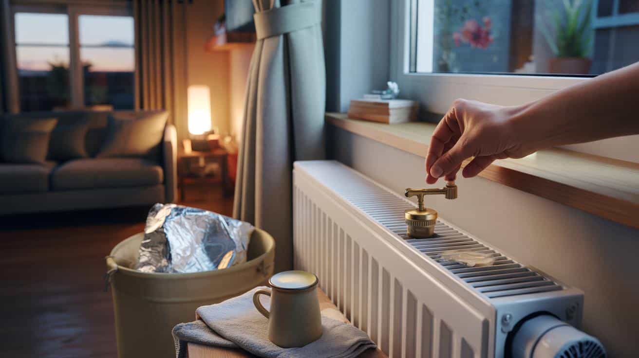 Stop using foil behind radiators and instead try an easy method that warms rooms faster